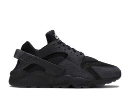 Nike: Чёрные кроссовки  Air Huarache