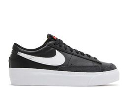 Nike: Чёрные кроссовки  Blazer Low