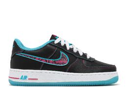 Nike: Чёрные кроссовки  Air Force 1