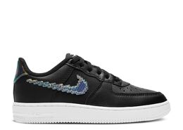 Nike: Чёрные кроссовки  Air Force 1