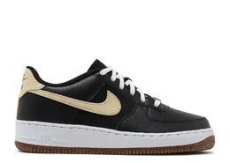 Nike: Чёрные кроссовки  Air Force 1