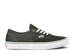 Vans: Тёмные кроссовки  Authentic