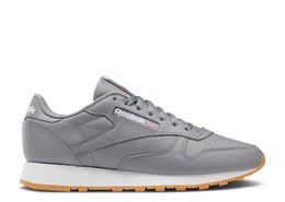 Reebok: Серые кроссовки  Classic Leather