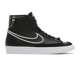 Nike: Чёрные кроссовки  Blazer Mid 77