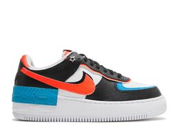 Nike: Чёрные кроссовки  Air Force 1 Shadow