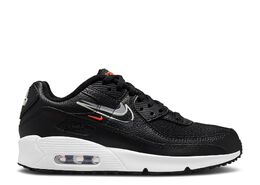 Nike: Чёрные кроссовки  Air Max 90