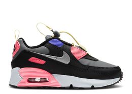 Nike: Чёрные кроссовки  Air Max 90