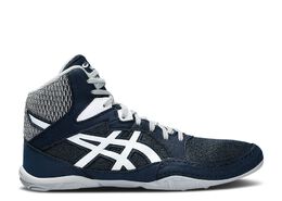 Asics: Голубые кроссовки 