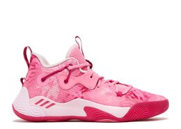 Adidas: Розовые кроссовки  Harden Stepback