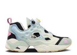 Reebok: Серые кроссовки  InstaPump Fury