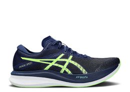 Asics: Голубые кроссовки 