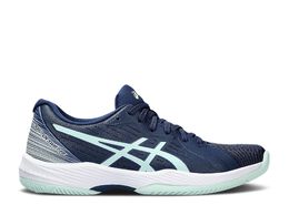 Asics: Голубые кроссовки 