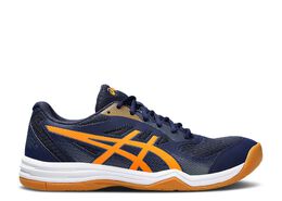 Asics: Оранжевые кроссовки  Upcourt