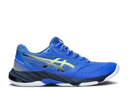 Asics: Голубые кроссовки 