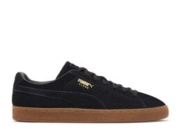 PUMA: Чёрные кроссовки  Suede