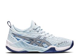 Asics: Голубые кроссовки 