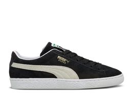 PUMA: Чёрные кроссовки  Suede Classic