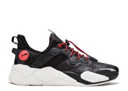 PUMA: Чёрные кроссовки  RS-X