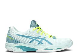 Asics: Голубые кроссовки 