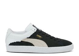 PUMA: Чёрные кроссовки  Suede