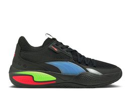 PUMA: Чёрные кроссовки  Court Rider