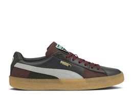 PUMA: Фиолетовые кроссовки  Suede