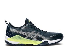 Asics: Голубые кроссовки 