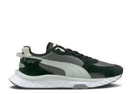 PUMA: Чёрные кроссовки Wild Rider Rollin