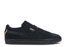 PUMA: Тёмные кроссовки  Suede Classic