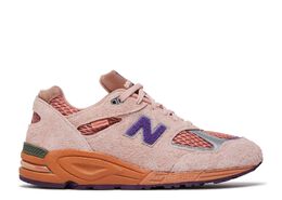 New Balance: Розовые кроссовки 