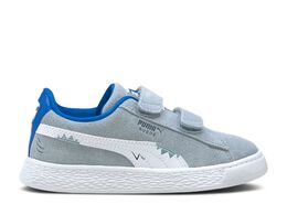 PUMA: Чёрные кроссовки  Suede