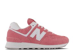 New Balance: Розовые кроссовки 