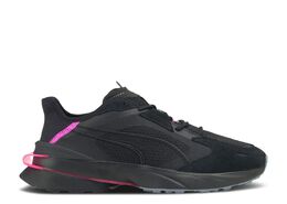 PUMA: Чёрные кроссовки 