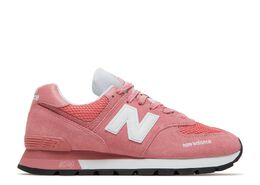 New Balance: Розовые кроссовки  574