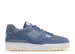 New Balance: Синие кроссовки  550