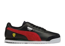 PUMA: Чёрные кроссовки  Ferrari