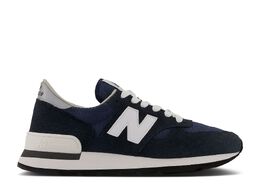 New Balance: Синие кроссовки 
