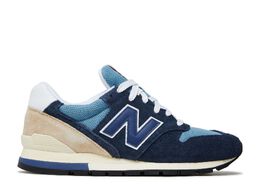 New Balance: Синие кроссовки  996