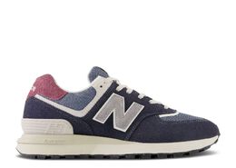 New Balance: Синие кроссовки  574