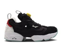 Reebok: Чёрные кроссовки  InstaPump Fury OG