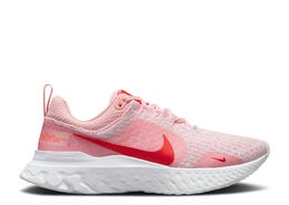 Nike: Розовые кроссовки  React Infinity Run Flyknit