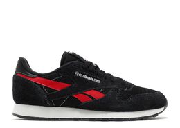 Reebok: Чёрные кроссовки  Classic Leather