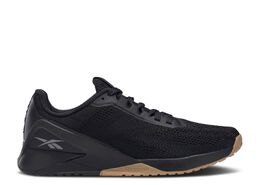 Reebok: Чёрные кроссовки  Nano X1