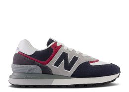 New Balance: Синие кроссовки  574