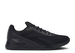 Reebok: Чёрные кроссовки  Nano X1