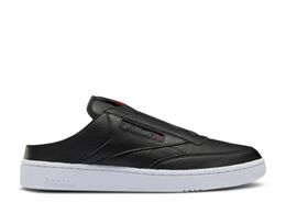 Reebok: Чёрные кроссовки  Club C