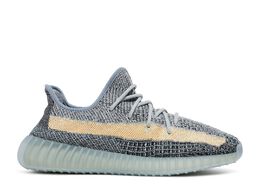 Adidas: Голубые кроссовки  Yeezy Boost 350 v2