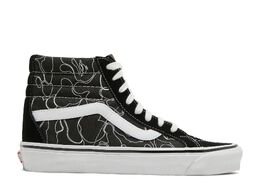 Vans: Чёрные кроссовки  SK8-Hi 38 DX