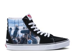 Vans: Чёрные кроссовки  Sk8-Hi