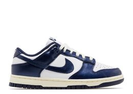 Nike: Синие кроссовки  Dunk Low Premium